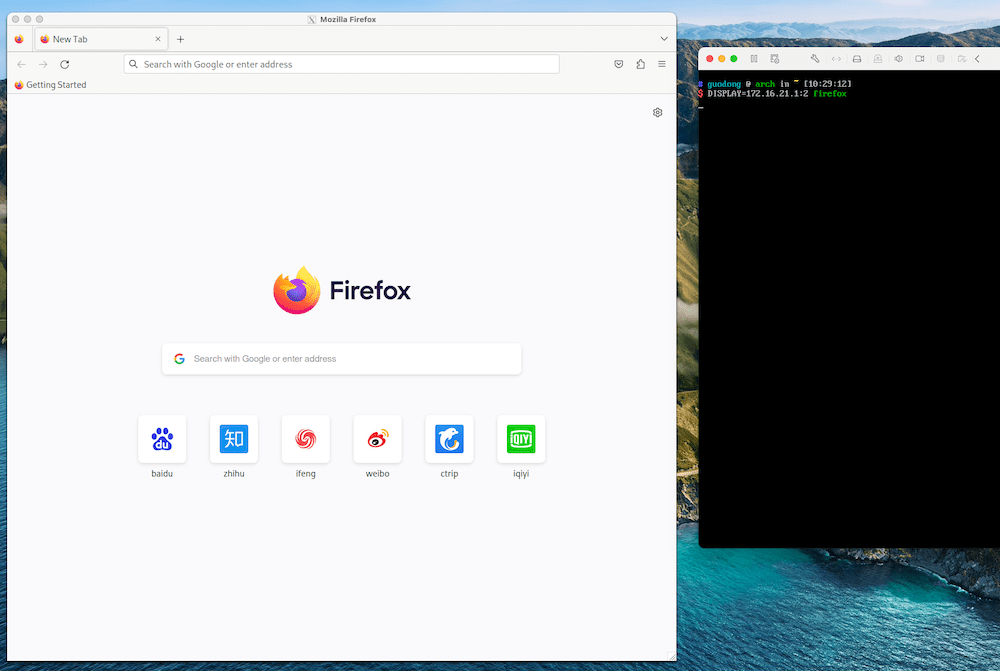 相较于 SSH X11 Forwarding，非常的丝滑流畅